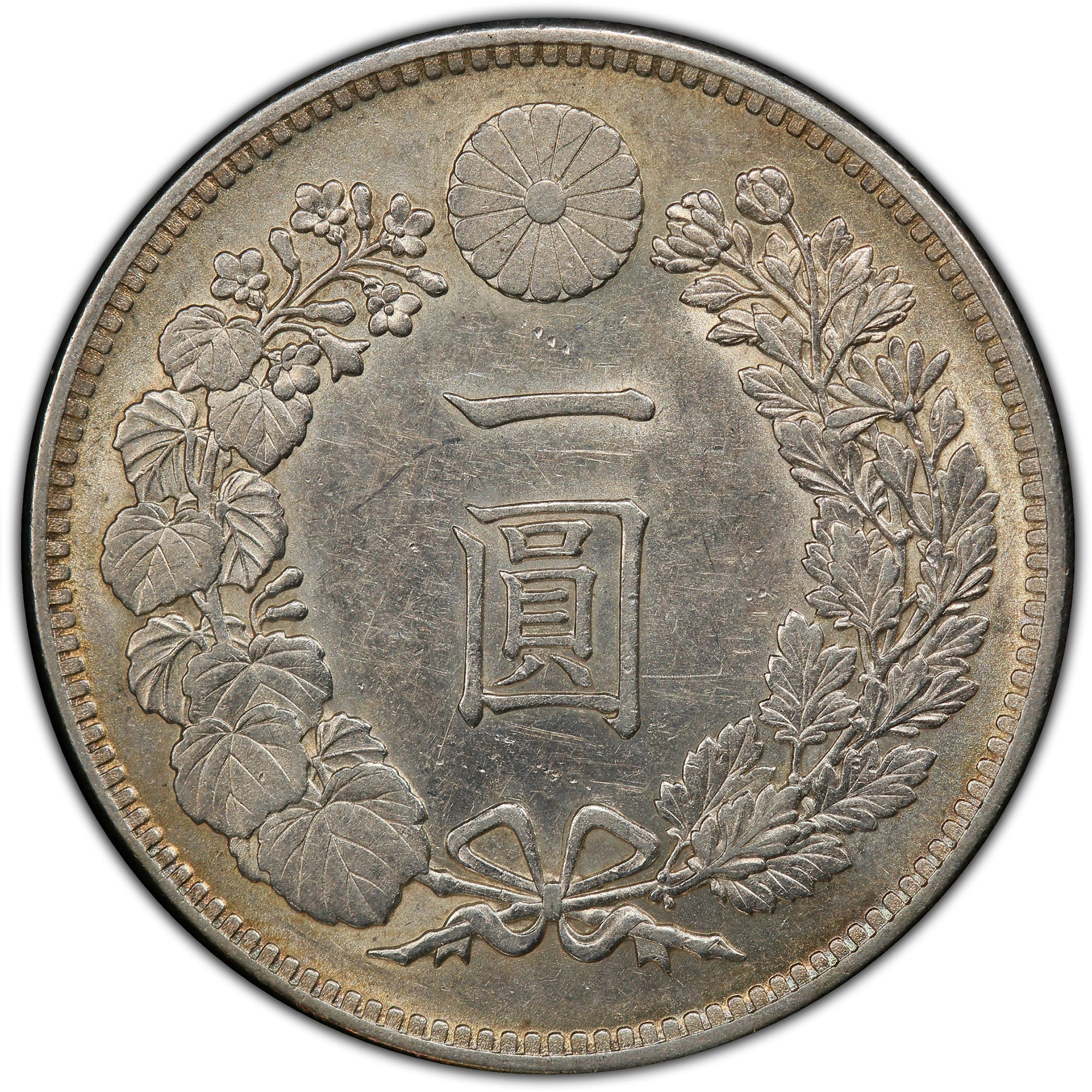 1903年日本明治36年新1元银币小型